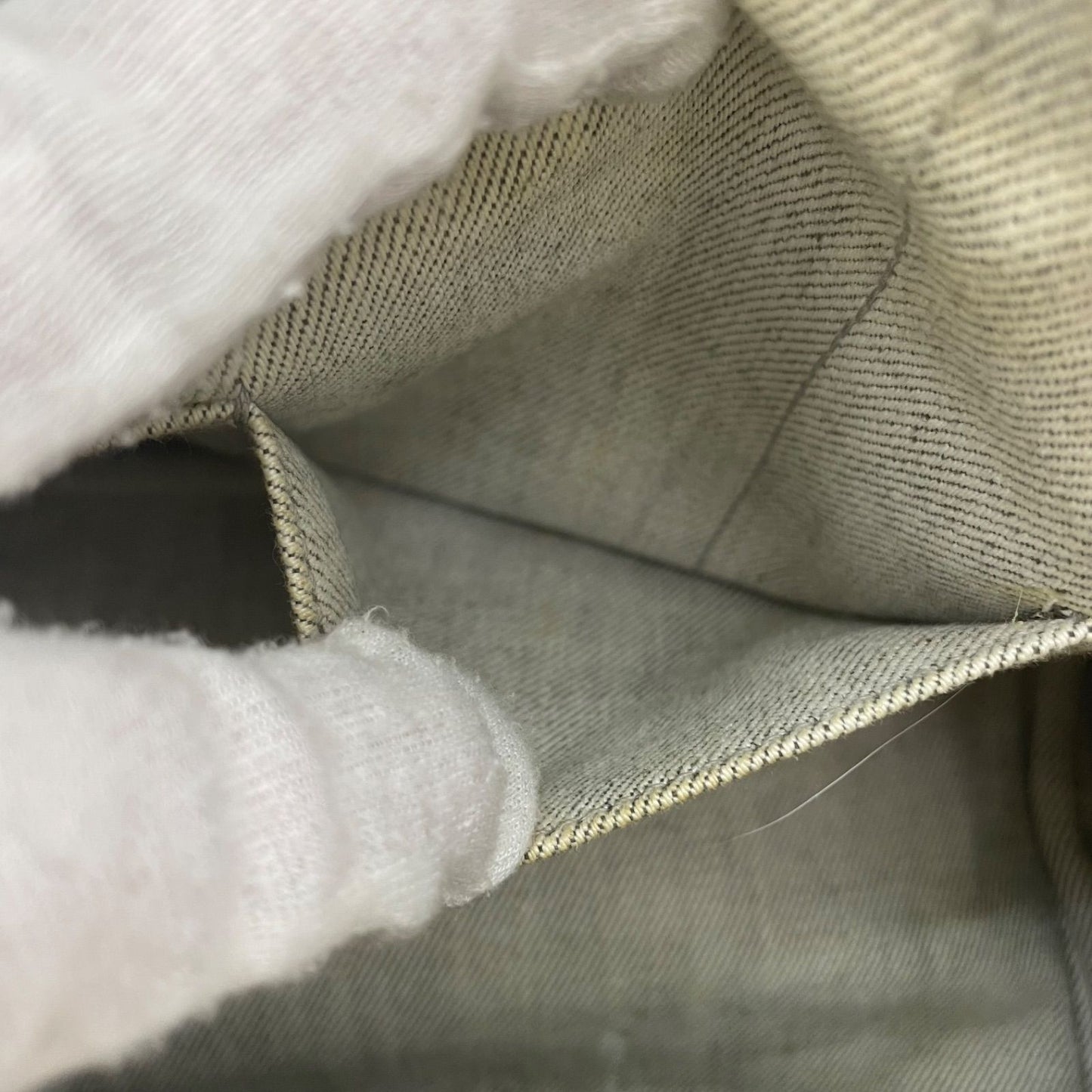 Prada Tote Canapa Canvas Travel — view 9