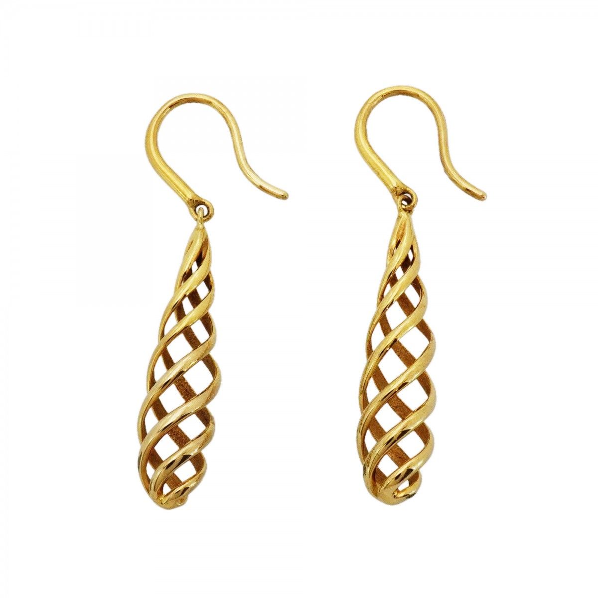 Tiffany & Co Earrings Luce 18k Yellow Gold
