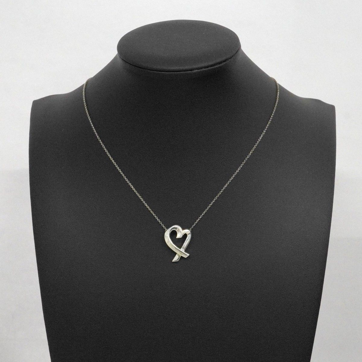 Tiffany & Co Necklace Loving Heart 925 Sterling Silver — view 7