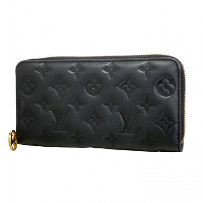 Louis Vuitton Wallet Monogram Embossed Cousin Zippy Noir