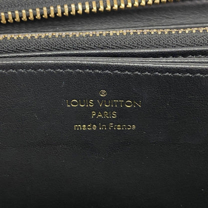 Louis Vuitton Wallet Monogram Embossed Cousin Zippy Noir — view 4