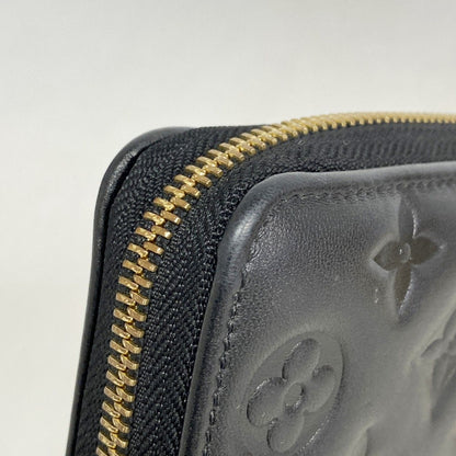 Louis Vuitton Wallet Monogram Embossed Cousin Zippy Noir — view 6