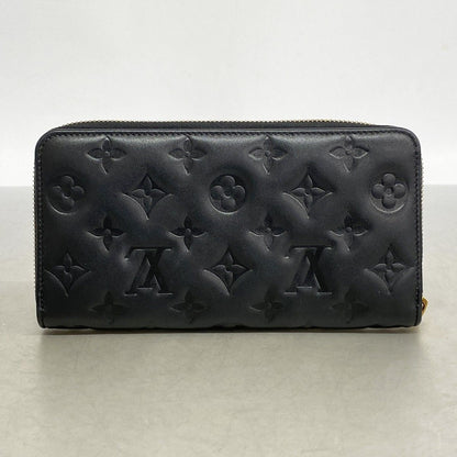 Louis Vuitton Wallet Monogram Embossed Cousin Zippy Noir — view 8