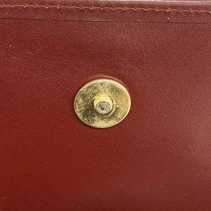 Cartier Clutch Must Leather Bordeaux Gold — view 9