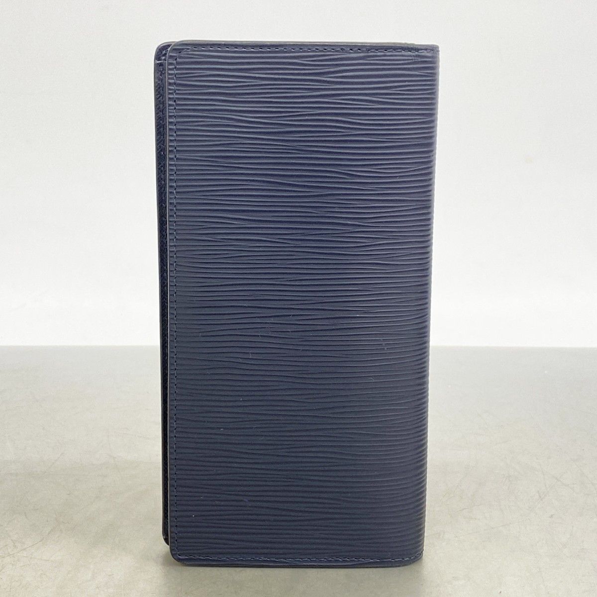 Louis Vuitton Wallet Epi Portefeuille Brazza Blue — view 7