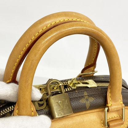 Louis Vuitton Handbag Monogram Trouville Brown — view 8