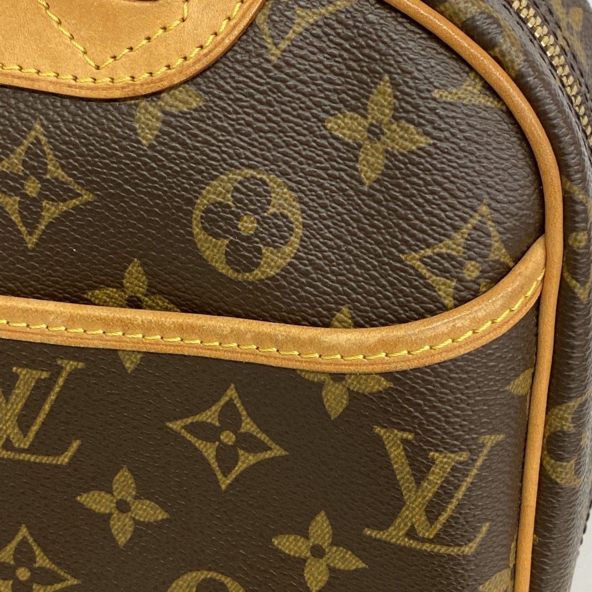 Louis Vuitton Handbag Monogram Trouville Brown — view 7