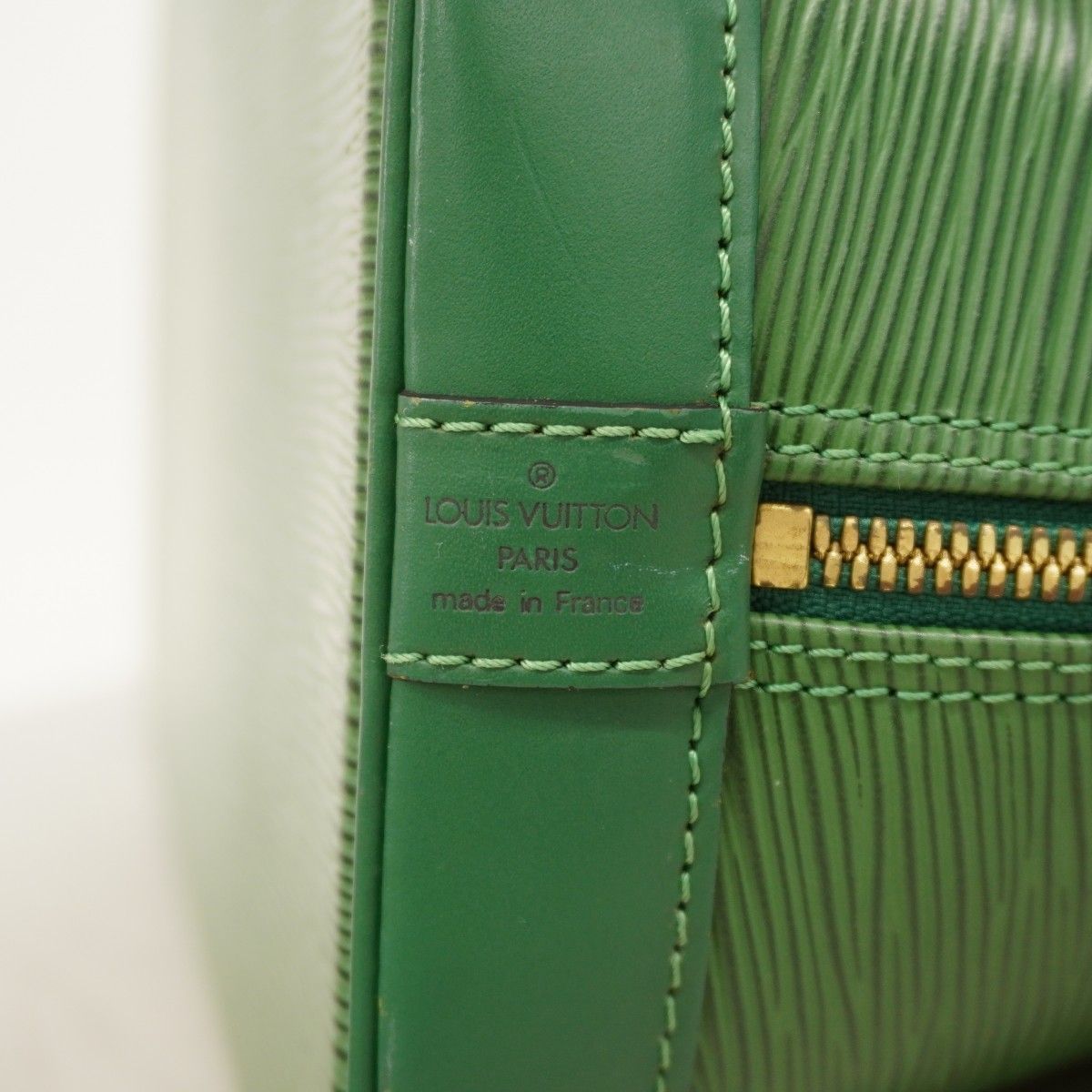 Louis Vuitton Handbag Epi Alma Borneo Green — view 5