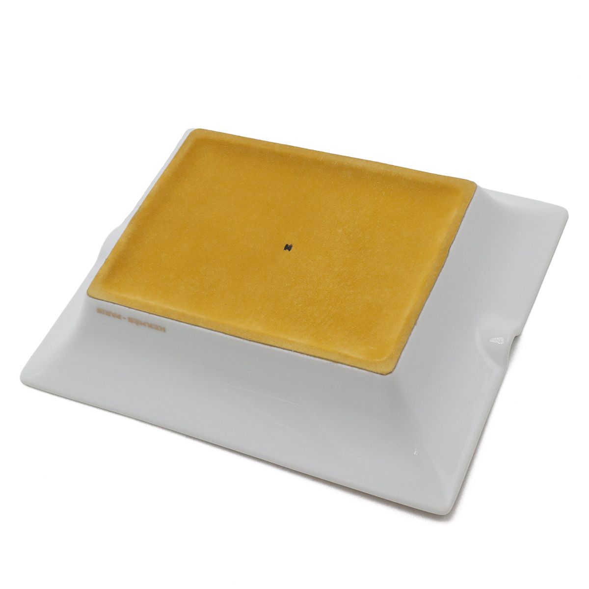 Hermes Ashtray Tray Case Horse Animal Star Ceramic White Master — view 2