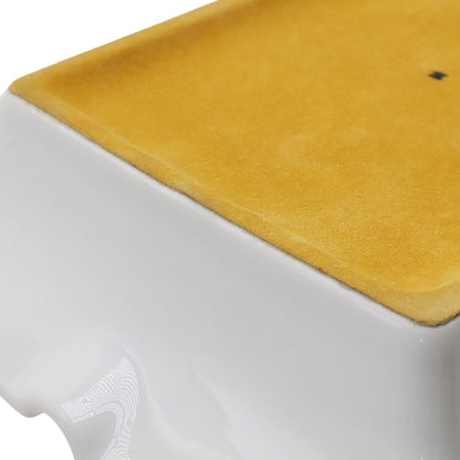 Hermes Ashtray Tray Case Horse Animal Star Ceramic White Master — view 5