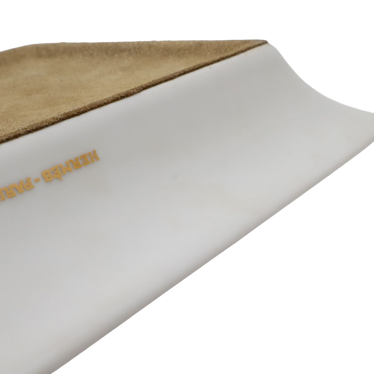 Hermes Ashtray Tray Case Ceramic White Master de Gold — view 5