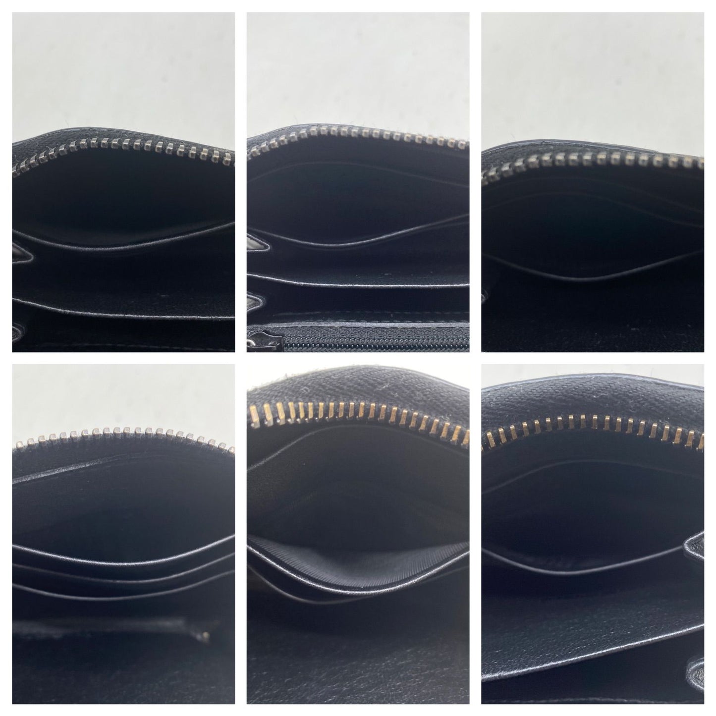Gucci Wallet Guccissima Round Micro GG Leather Black — view 8
