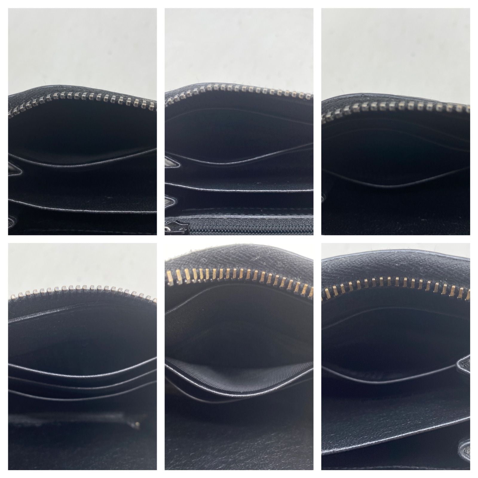 Gucci Wallet Guccissima Round Micro GG Leather Black — view 8