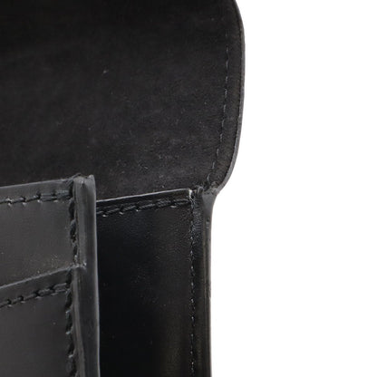 Louis Vuitton Pochette e MM Chain Shoulder Bag Crossbody Leather Noir Black — view 7