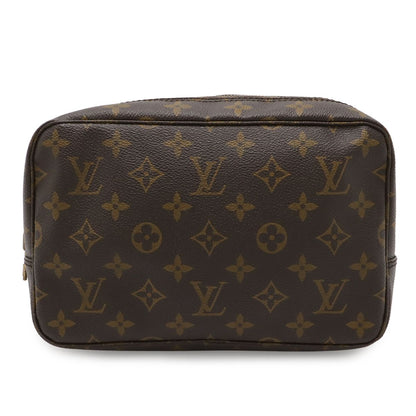 Louis Vuitton Monogram Trousse Toilet 23 Makeup Pouch Clutch Case