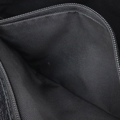 Gucci GG Canvas Shoulder Bag Crossbody Leather Black — view 9