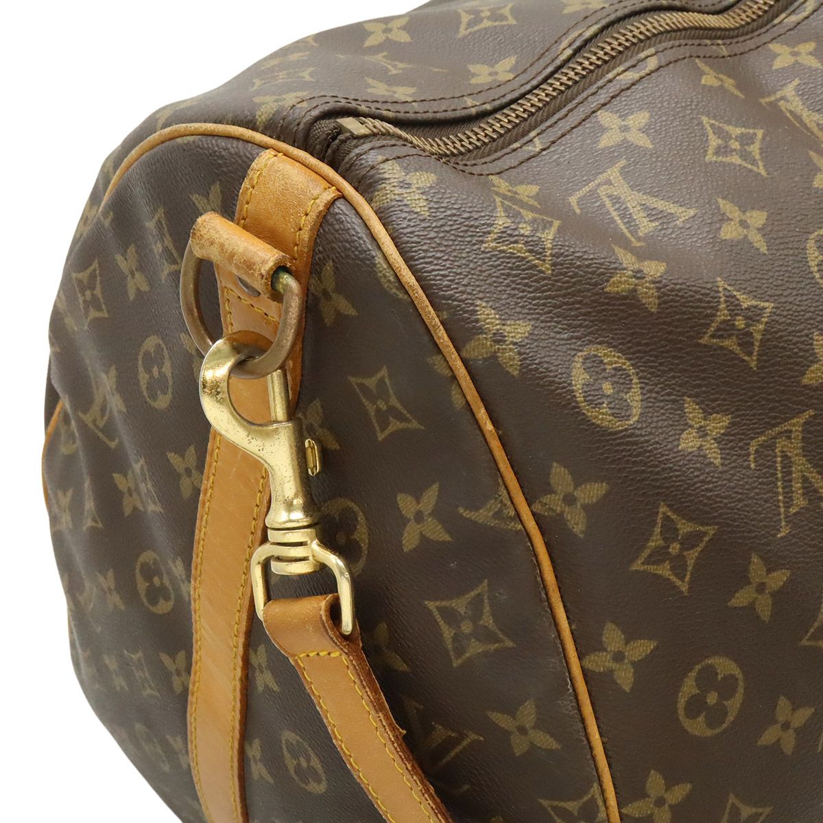 Louis Vuitton Monogram Keepall Bandouliere 60 Boston Bag Travel Purse 2-Way — view 6