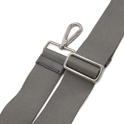 Prada Canapa Bijou Tote 2-Way Shoulder Bag Denim Nube Light Gray Overseas — view 7