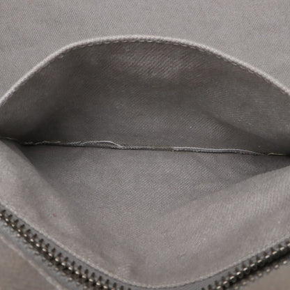 Prada Canapa Bijou Tote 2-Way Shoulder Bag Denim Nube Light Gray Overseas — view 9