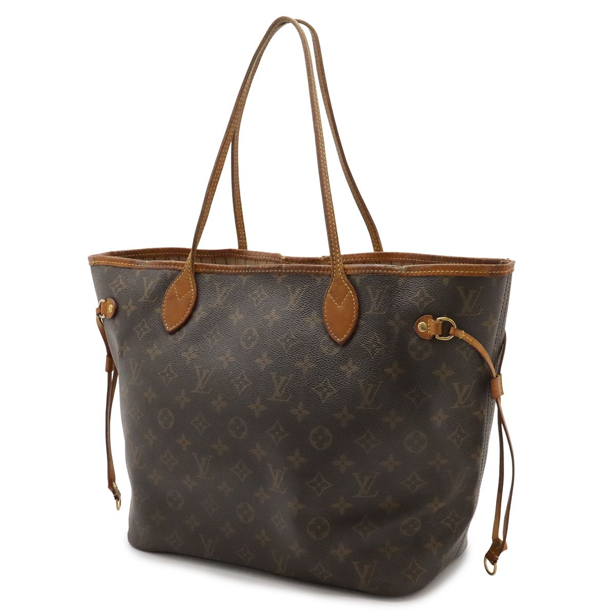 Louis Vuitton Monogram Neverfull MM Tote Shoulder Bag — view 2