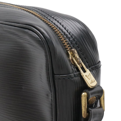 Louis Vuitton Epi Trocadero 24 Shoulder Bag Crossbody Leather Noir Black Gold — view 5