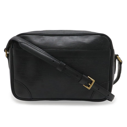 Louis Vuitton Epi Trocadero 24 Shoulder Bag Crossbody Leather Noir Black Gold