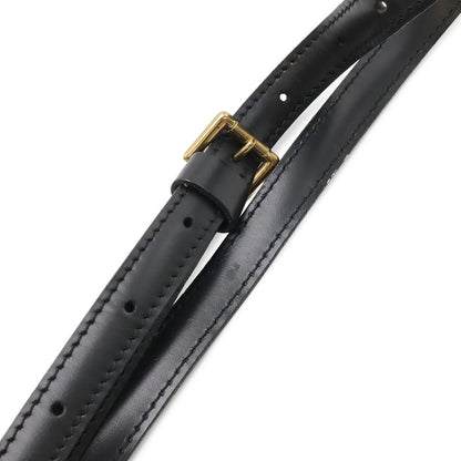 Louis Vuitton Epi Trocadero 24 Shoulder Bag Crossbody Leather Noir Black Gold — view 6