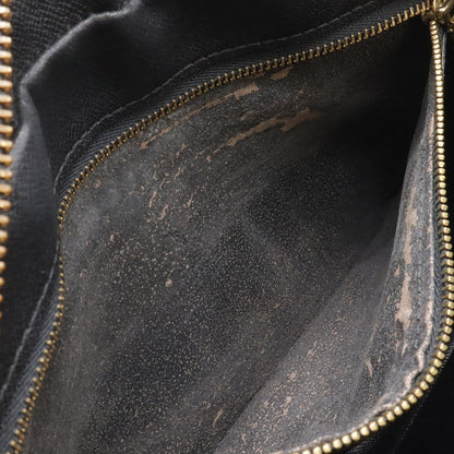 Louis Vuitton Epi Trocadero 24 Shoulder Bag Crossbody Leather Noir Black Gold — view 8