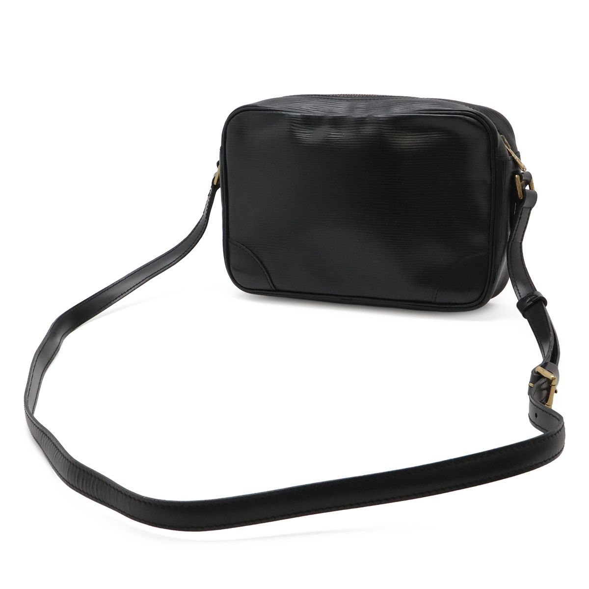 Louis Vuitton Epi Trocadero 24 Shoulder Bag Crossbody Leather Noir Black Gold — view 2