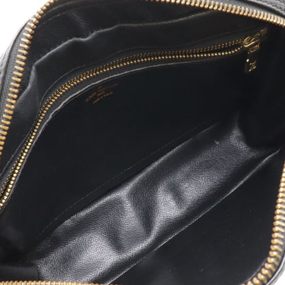 Louis Vuitton Epi Trocadero 24 Shoulder Bag Crossbody Leather Noir Black Gold — view 7