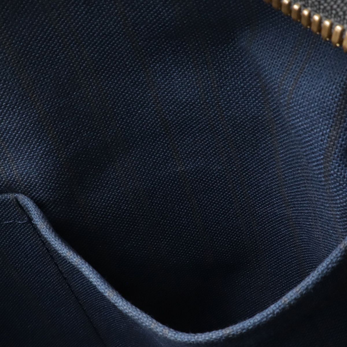 Louis Vuitton Monogram Empreinte Speedy Bandouliere 25 Handbag Infini Navy — view 8