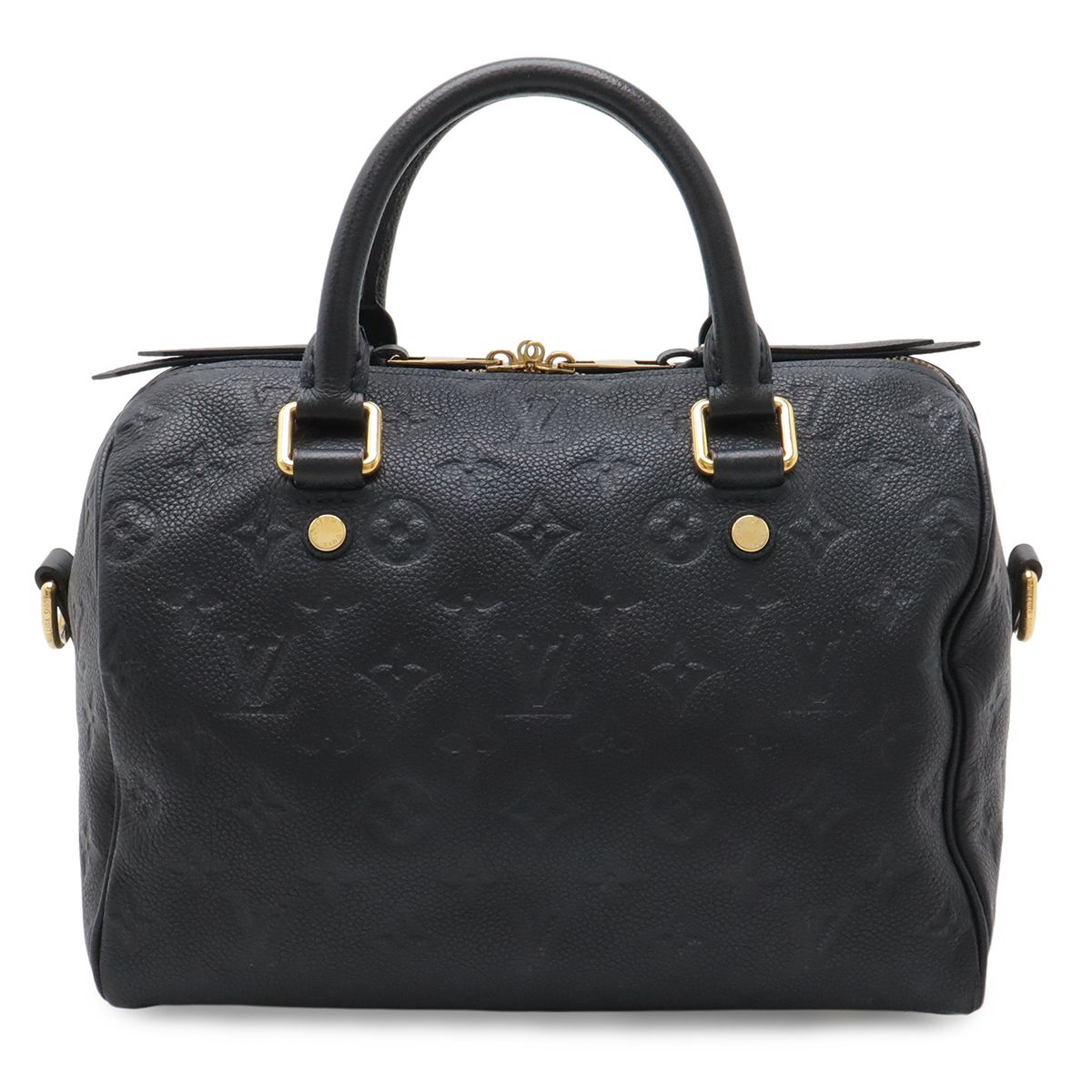 Louis Vuitton Monogram Empreinte Speedy Bandouliere 25 Handbag Infini Navy