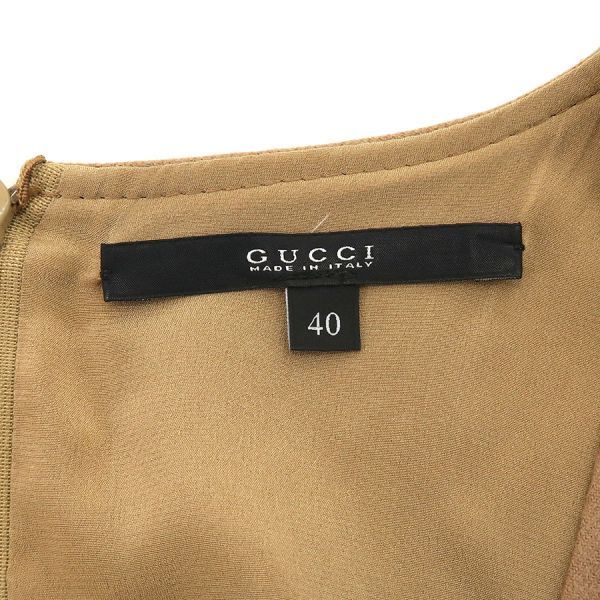 Gucci Dress Brown — view 8