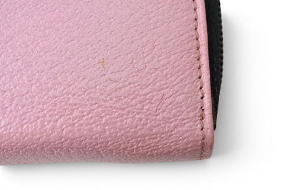 Prada System Notebook Cover Zip Around Leather Pink Bible Agenda — view 5