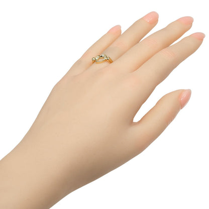 Tiffany & Co Open Heart Gold Diamond Ring — view 2