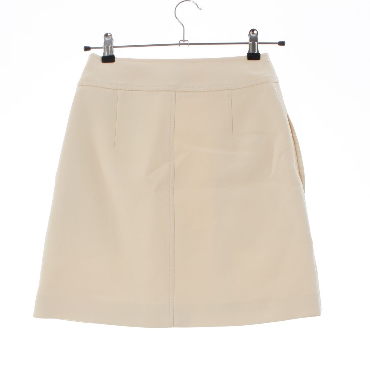 Hermes Chaine D'ancre Skirt White 34 — view 2