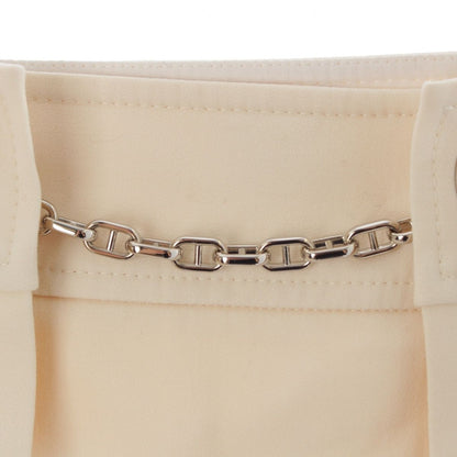 Hermes Chaine D'ancre Skirt White 34 — view 5