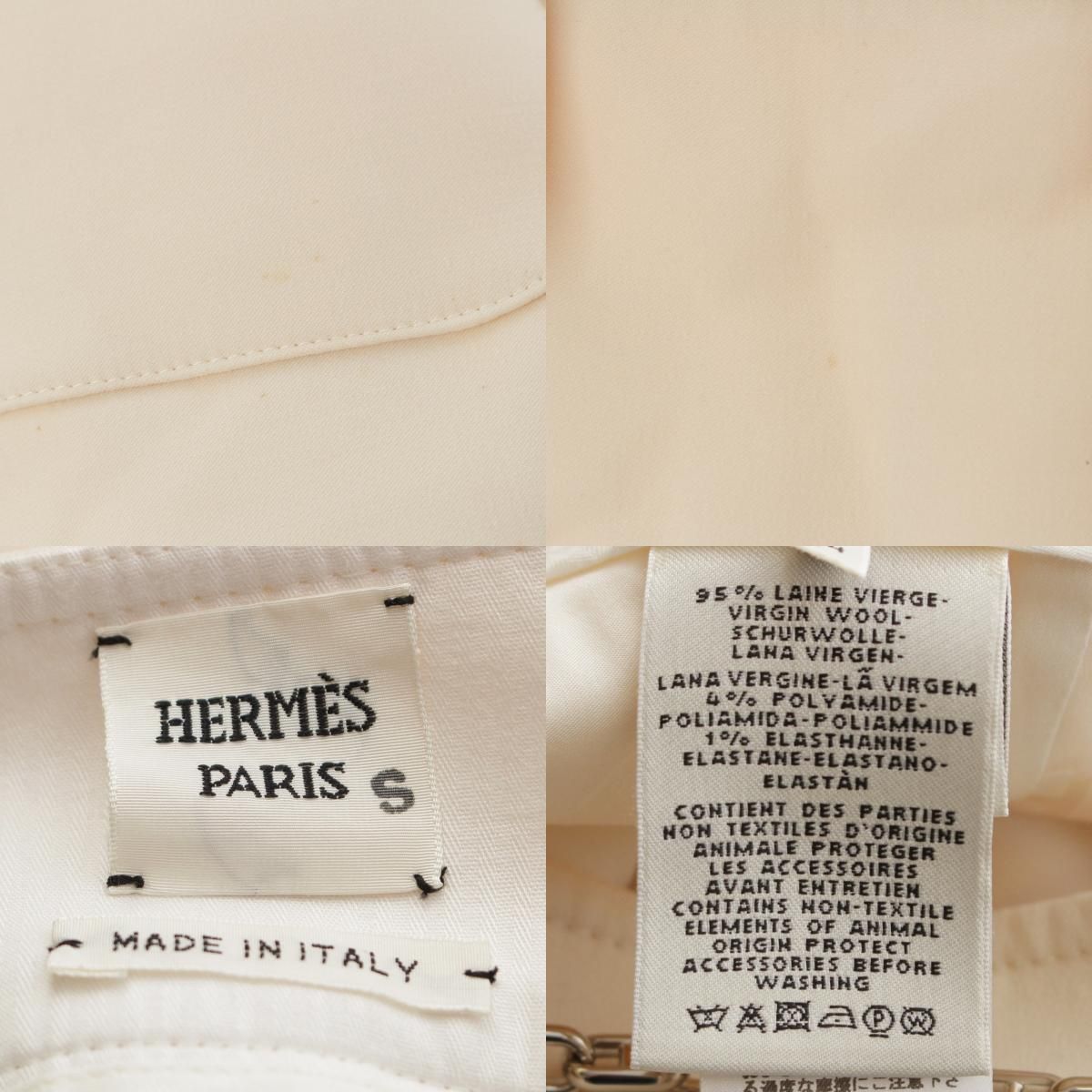 Hermes Chaine D'ancre Skirt White 34 — view 9