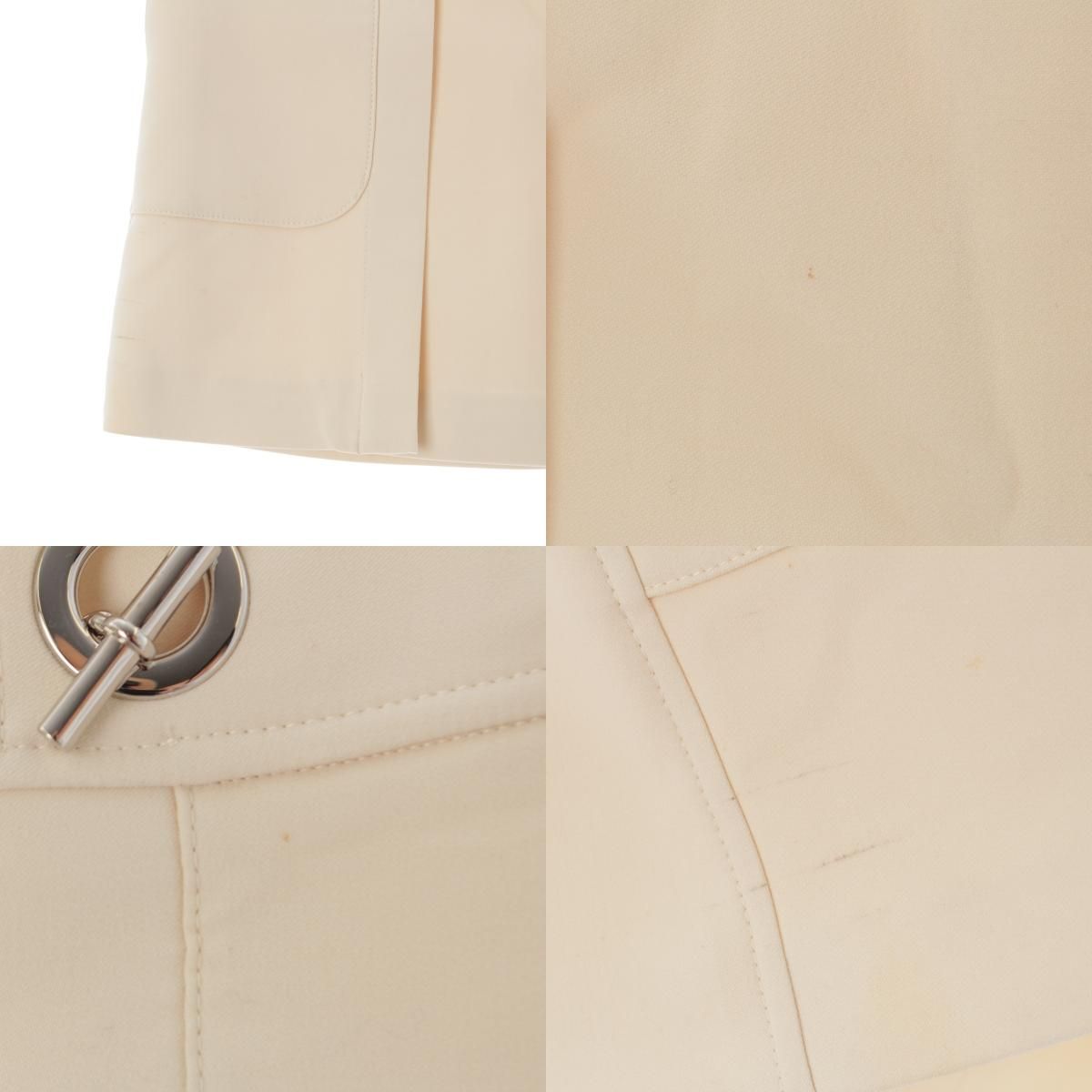 Hermes Chaine D'ancre Skirt White 34 — view 8