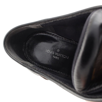 Louis Vuitton LV Boble Monogram Derby Tyrolean Shoes Brown — view 7
