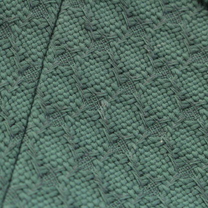 Chanel Cotton Silk Half Sleeve Mini Dress Green 38 — view 9