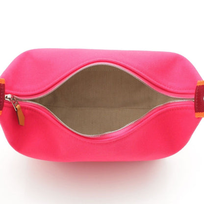 Hermes Brid-a-brac Toile Pouch Hibiscus PM — view 6