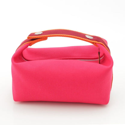 Hermes Brid-a-brac Toile Pouch Hibiscus PM — view 4