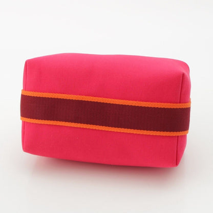 Hermes Brid-a-brac Toile Pouch Hibiscus PM — view 5