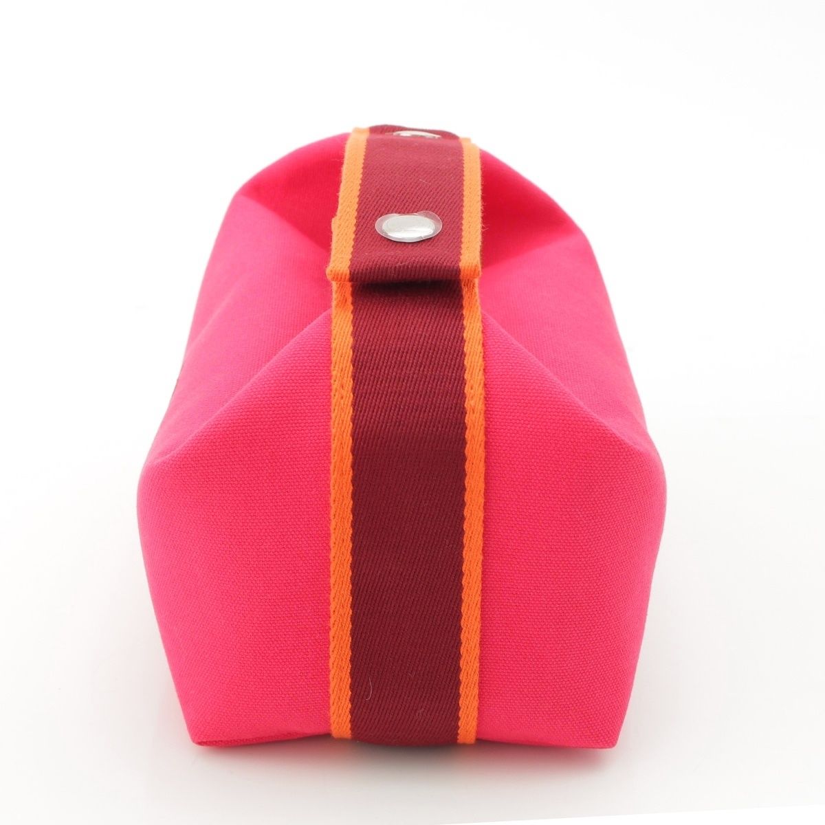 Hermes Brid-a-brac Toile Pouch Hibiscus PM — view 3