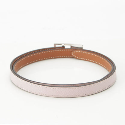 Hermes Epsom Swift Belt Mauvepere Gold 75 — view 2
