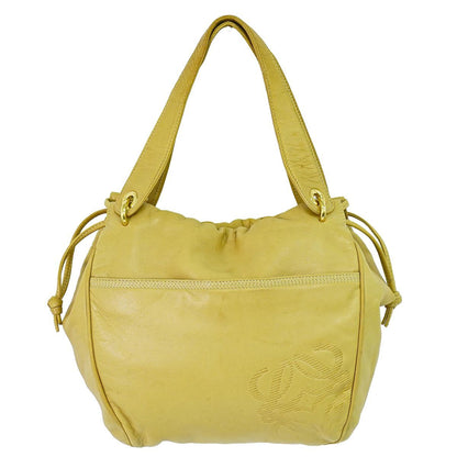 Loewe Anagram Tote Leather Beige