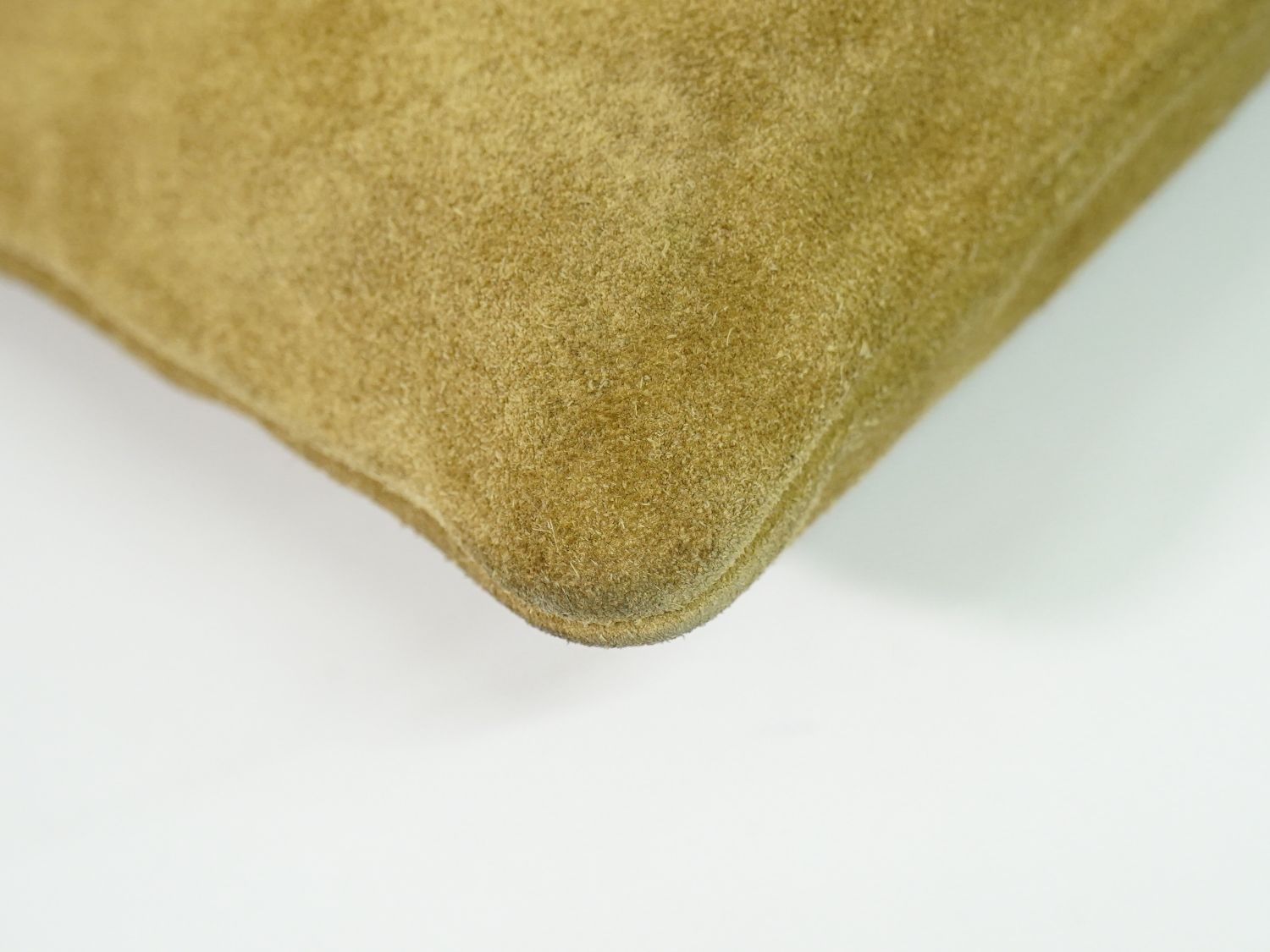 Loewe Anagram Shoulder Bag Pochette Suede Leather Brown — view 7