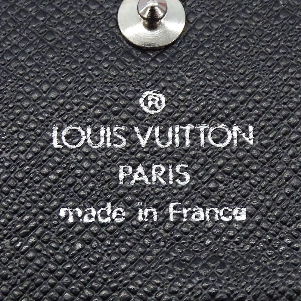Louis Vuitton Key Case Damier Graphite Canvas Multicles 6 Black 6 Small Compact — view 7