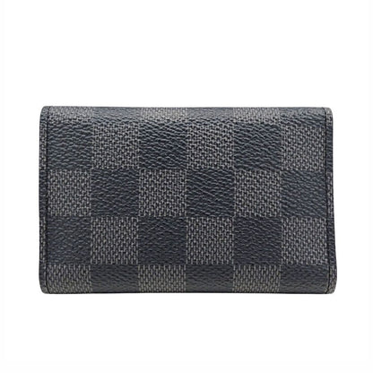 Louis Vuitton Key Case Damier Graphite Canvas Multicles 6 Black 6 Small Compact — view 2